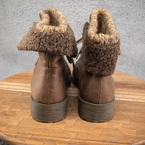 White Mountain Women's Winter Boot Brown Size 9 M - Picture 4 of 6